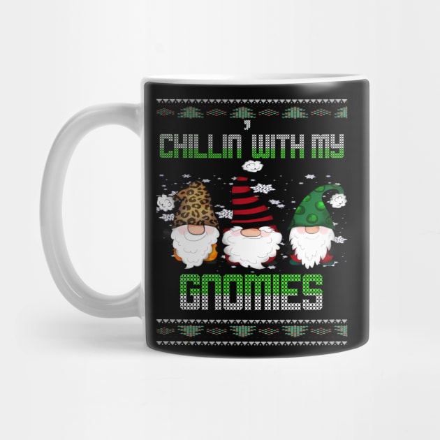 chillin' with my gnowmies Christmas funny by DODG99